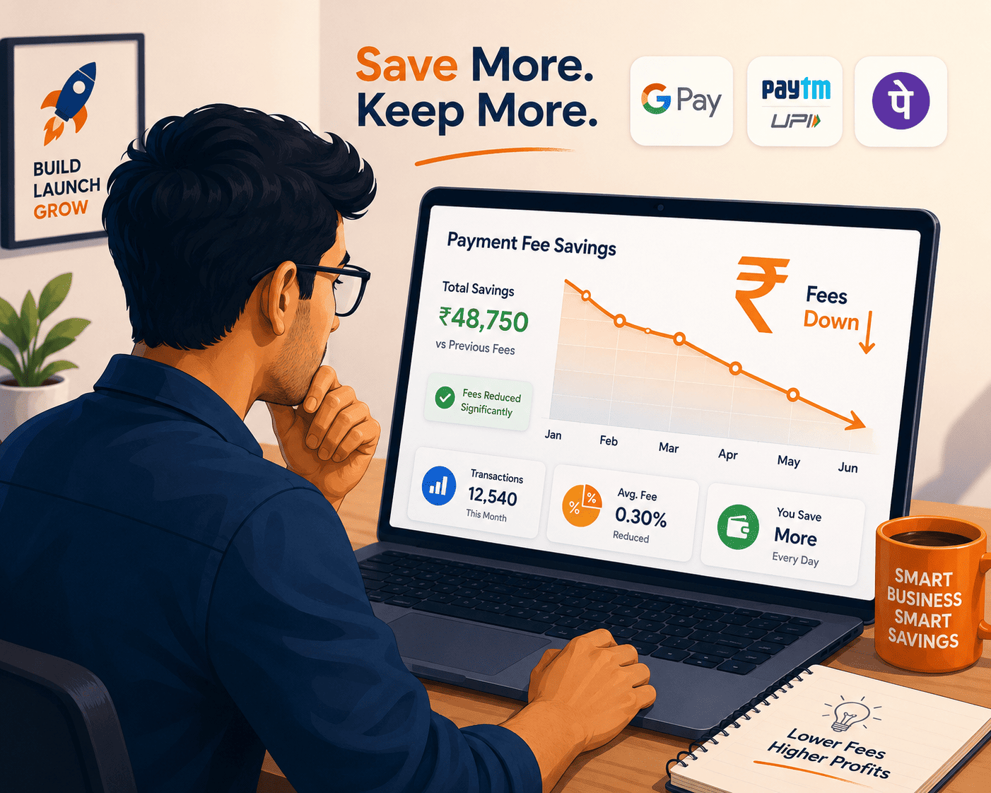 UPI Gateway for Startups | Zero Transaction Fees with JaduPe